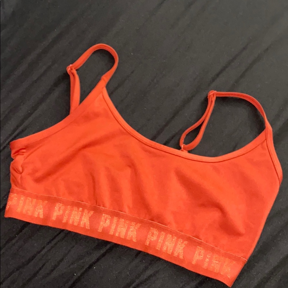 PINK SPORTS BRA